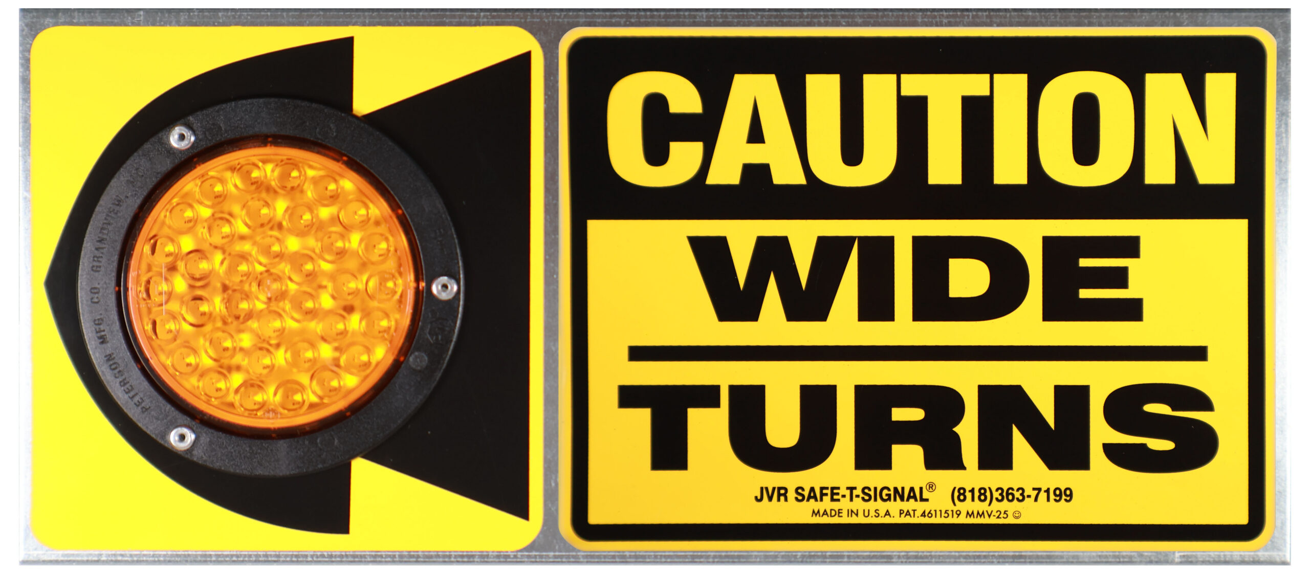 Lumen X® AMP Auxiliary Mid-Trailer Wide Turn Light; 36-diode with plug; box - Image 3