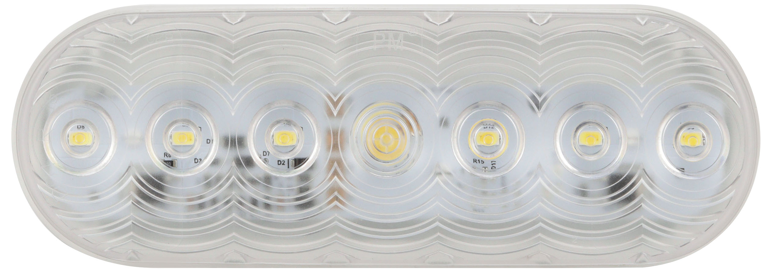 Lumen X® AMP Oval Back-Up Light; grommet; bulk pack