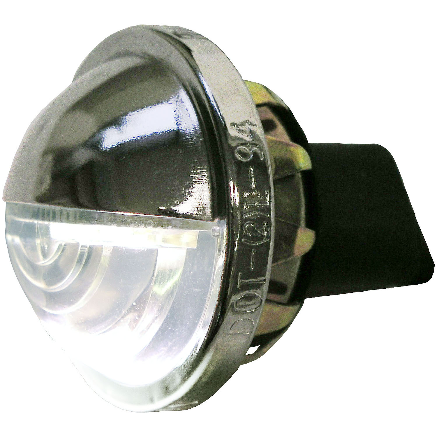 Chrome License & Utility Light; Packard plug; bulk pack