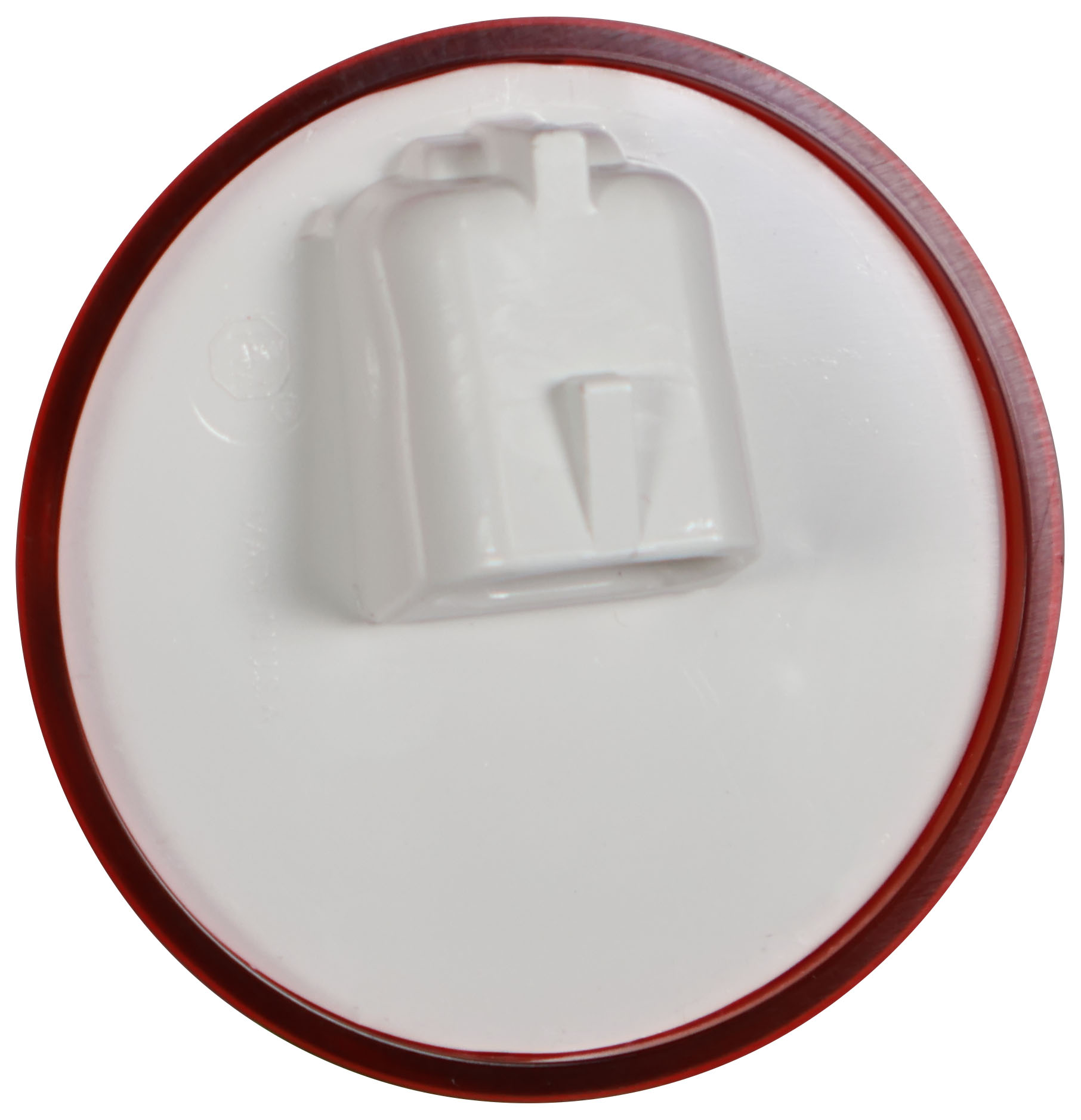 PC-Rated 2 1/2 inch Beehive Clearance/Side Marker Light; red; poly bag - Image 2