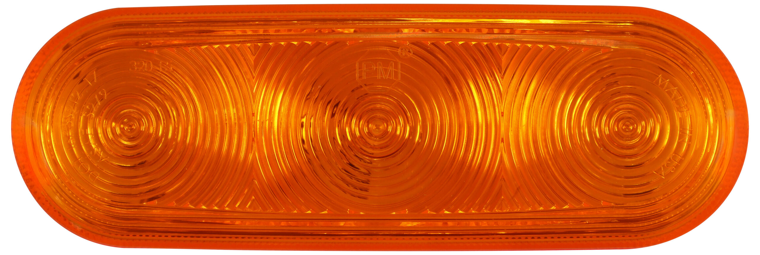Lumen X® AMP Oval Agricultural Turn / Marker / Warning Light; AMP receptacle; bulk pack