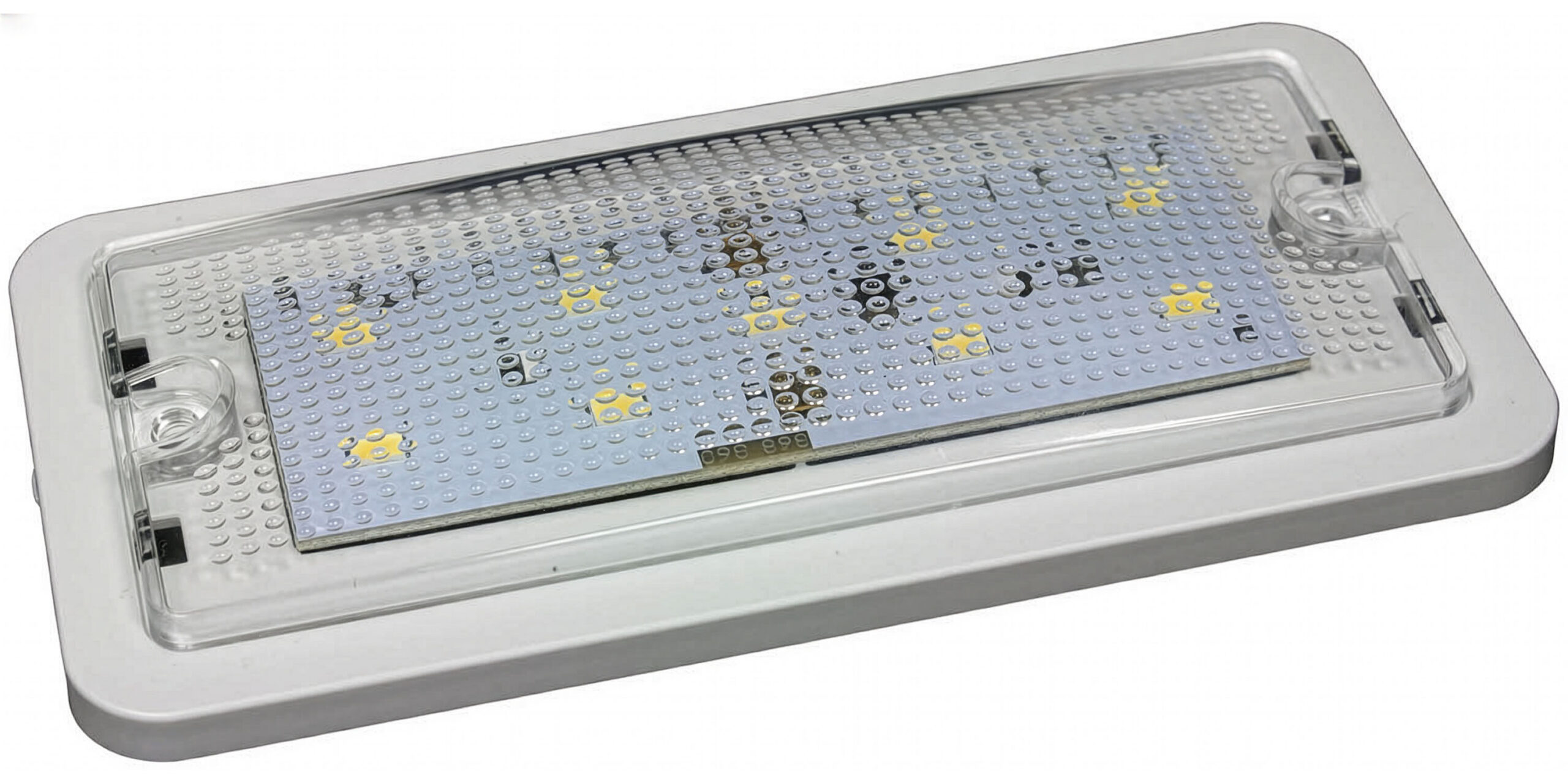 Dome / Interior Light; white, stripped leads; Viz Pack