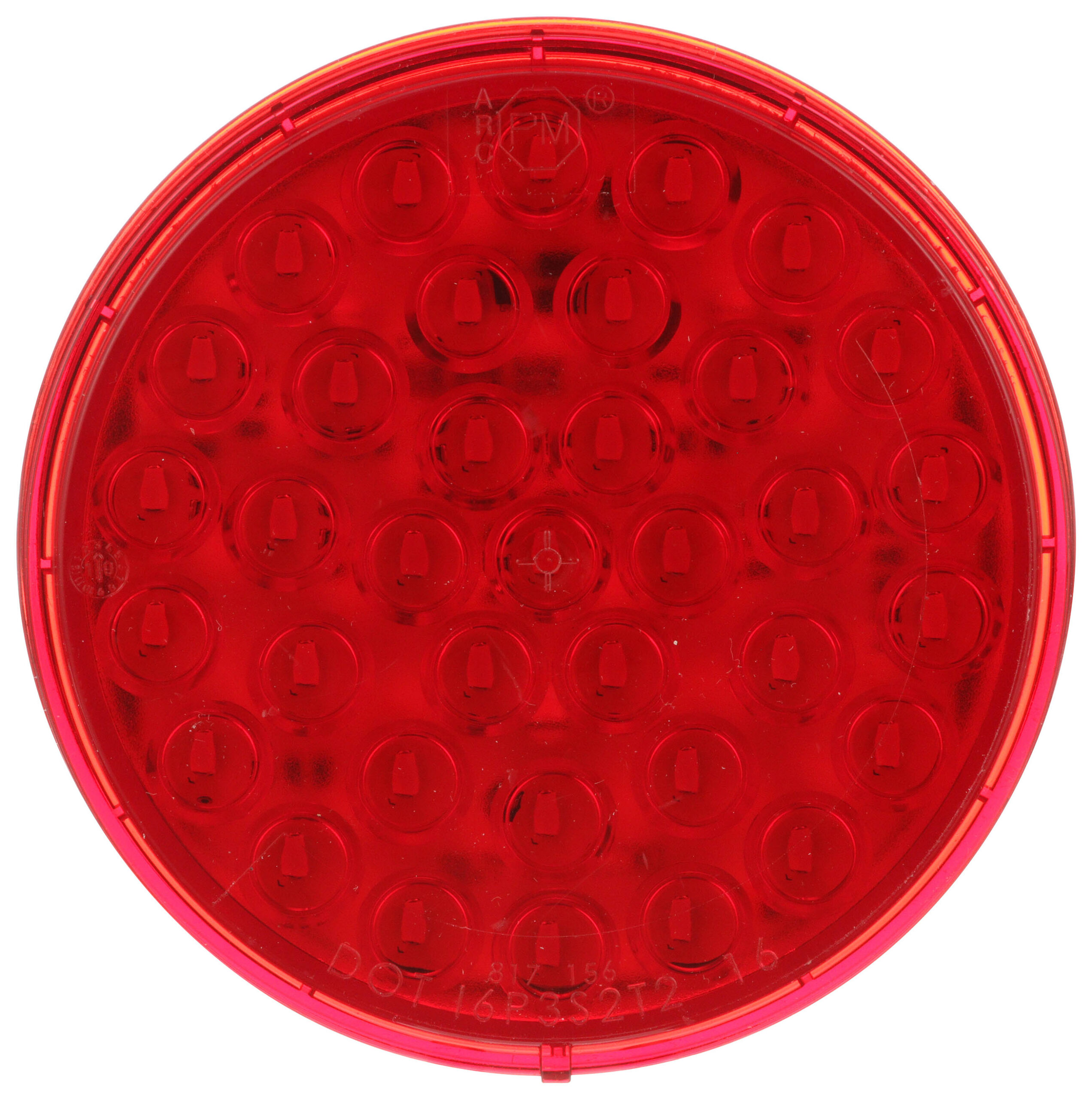 Lumen X® AMP 4 inch Round Stop / Turn / Tail Light; grommet; poly bag