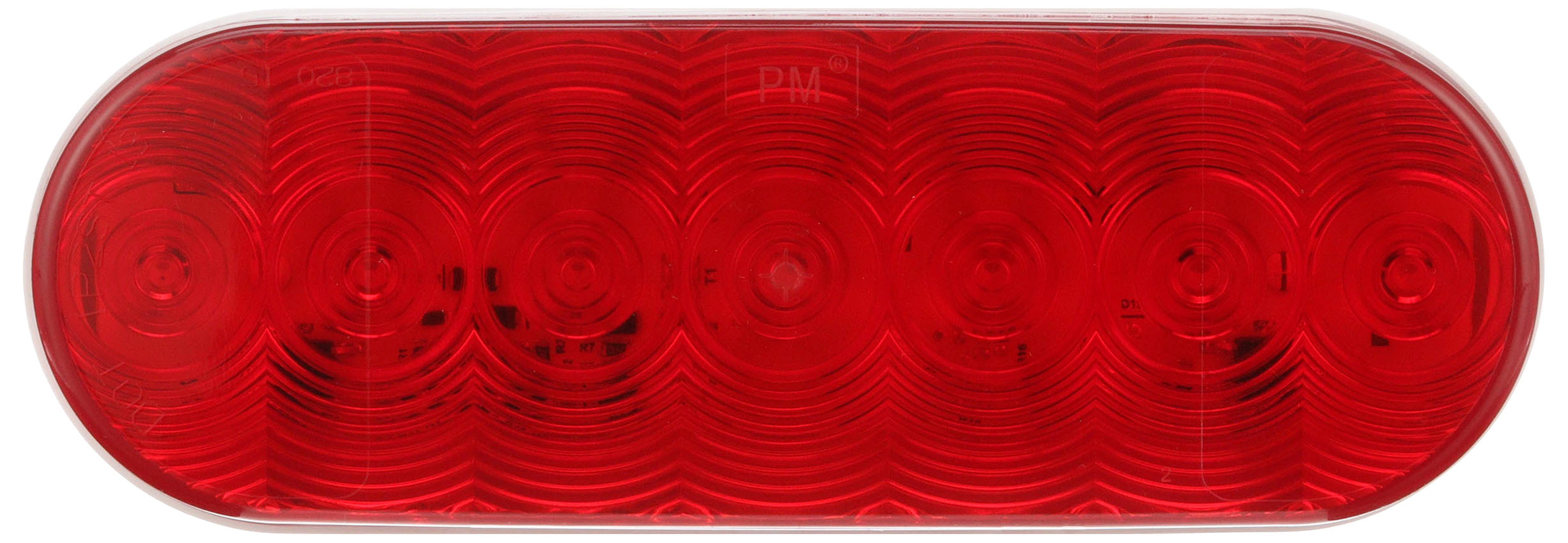 Lumen X® AMP Oval Stop / Turn / Tail Light; grommet; poly bag