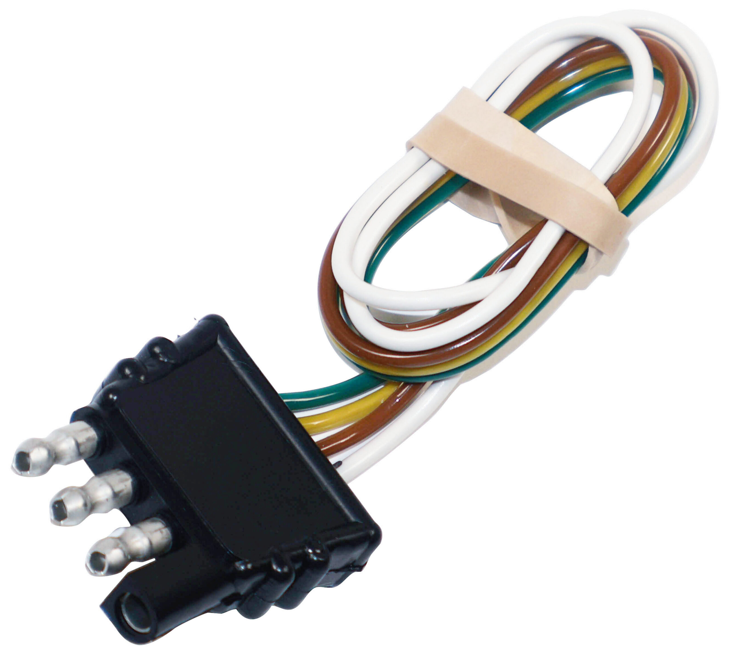 Trailer Connector; 4-way trailer connector; bulk pack