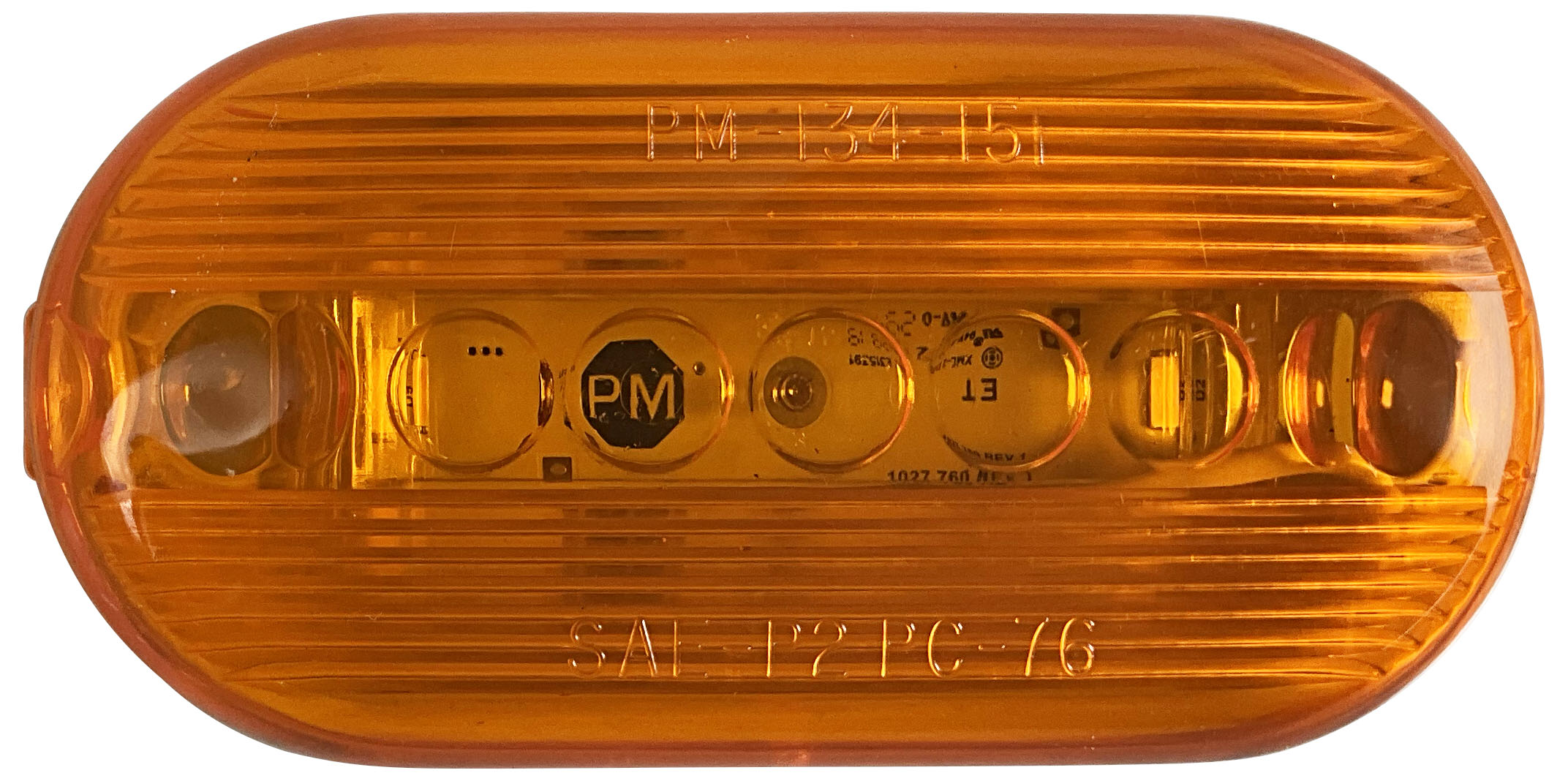 PC-Rated Clearance/Side Marker Light; amber; bulk pack