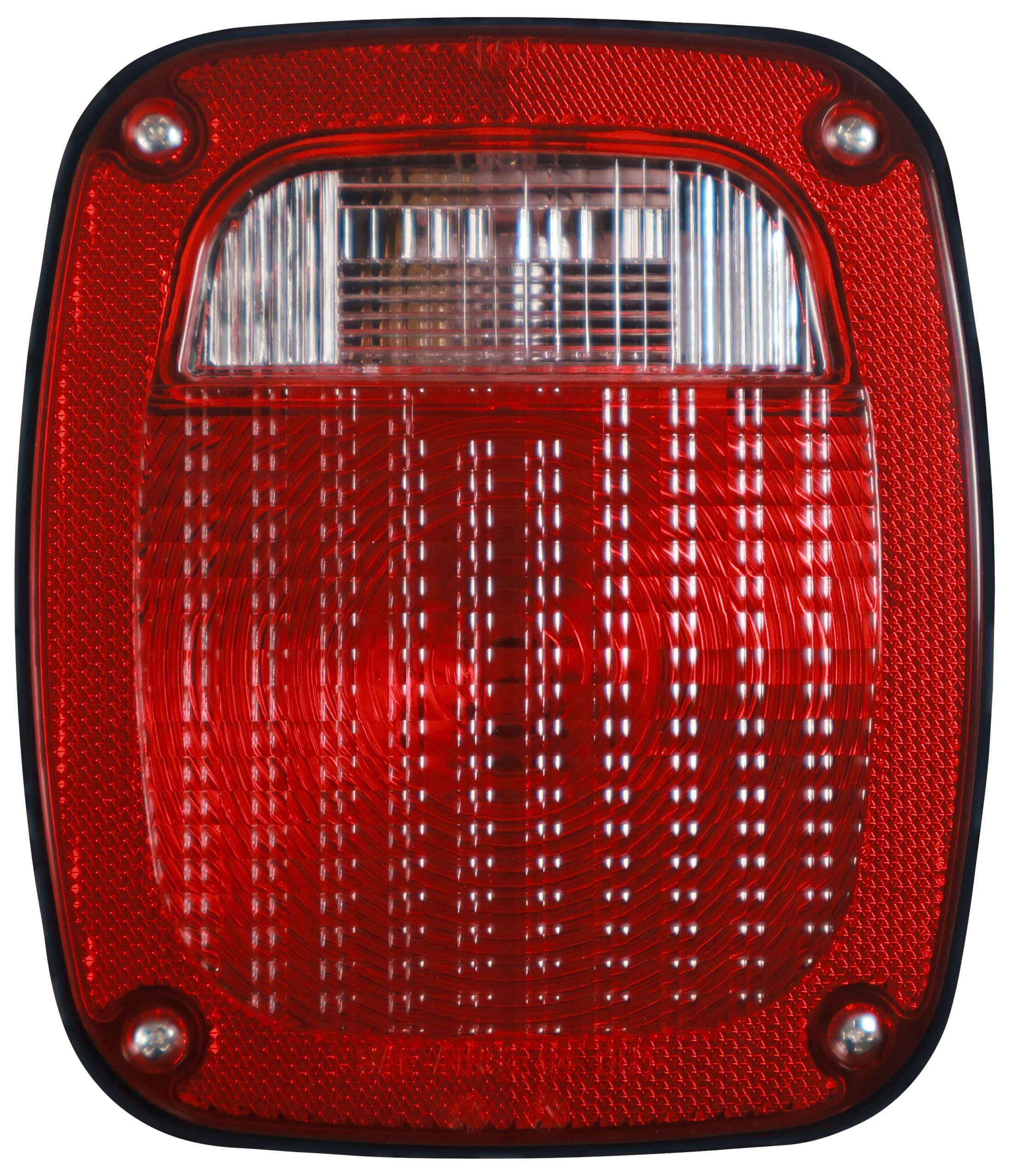 Universal Three-Stud Combination Rear Light; red; box
