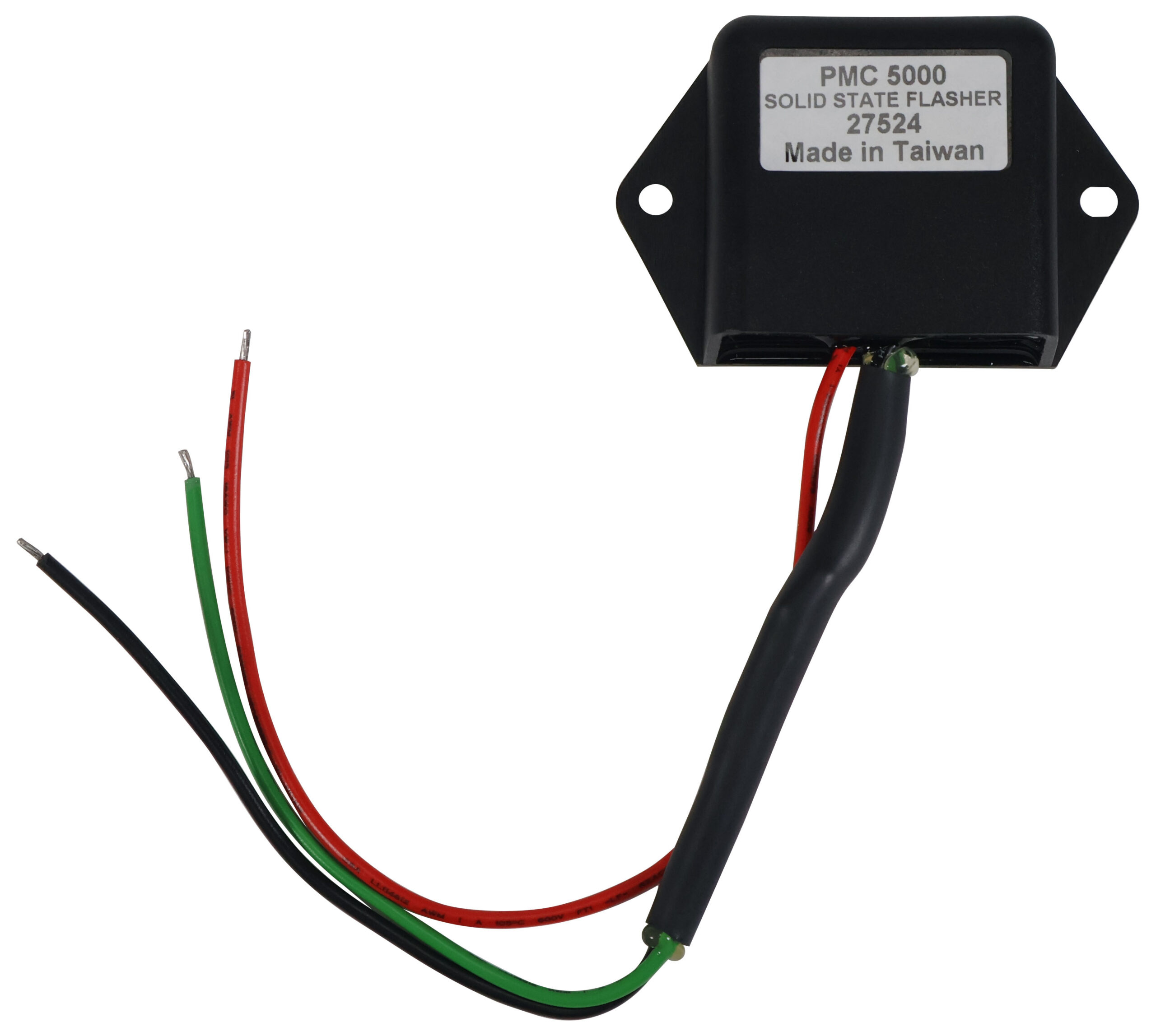 17 Amp Solid-State Heavy Duty LED Flasher with Resistor; kit; poly bag