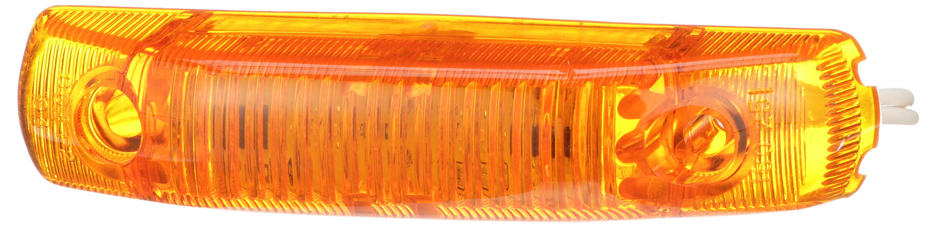 Thin-Line Clearance/Side Marker Light; amber; poly bag