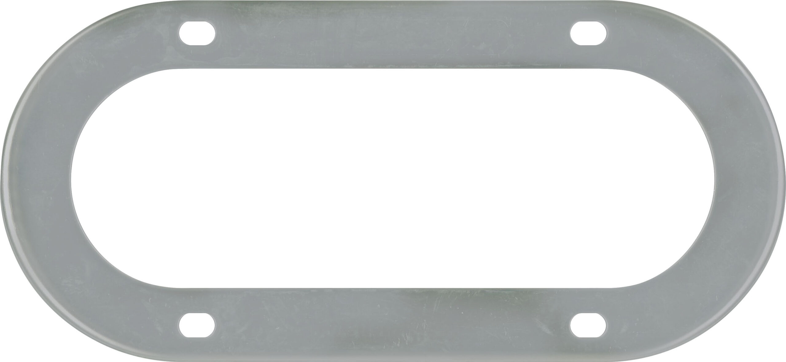 Stainless Steel Oval Bezel; oval; poly bag