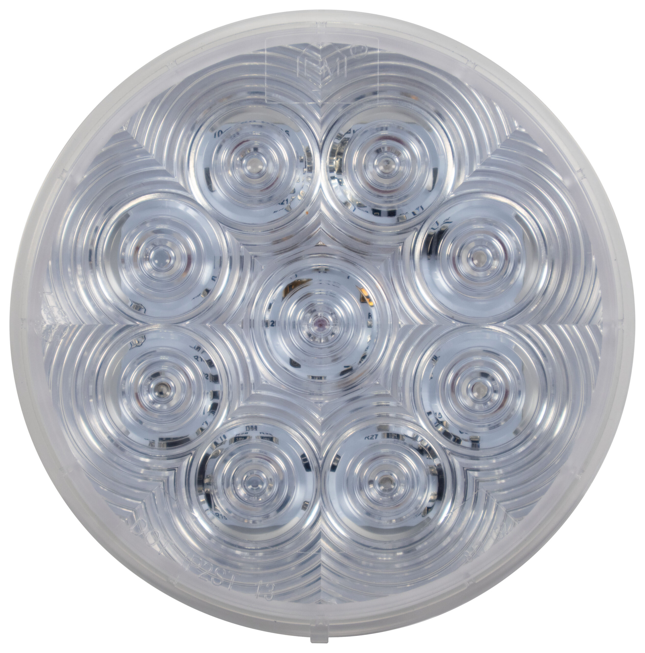 Lumen X® AMP 4 inch Round Back-Up Light; grommet; bulk pack