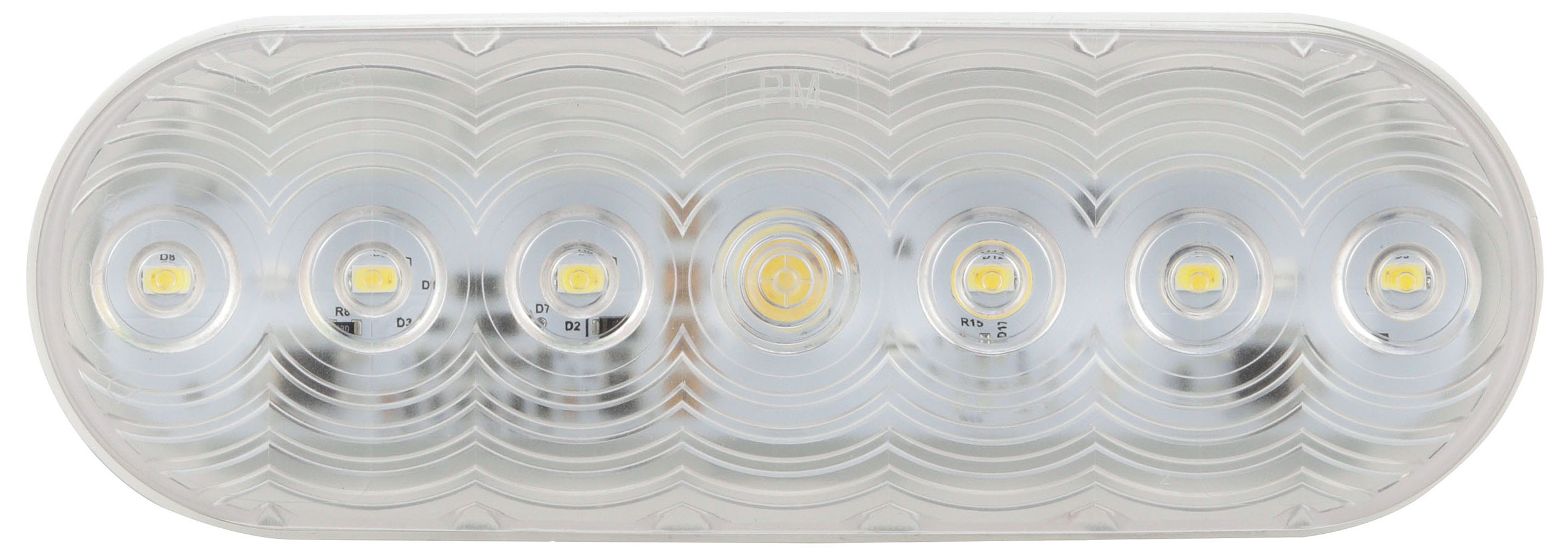 Lumen X® PL3 Oval Back-Up Light; grommet; poly bag