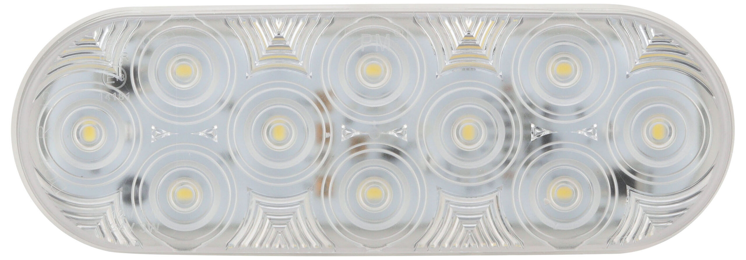 Lumen X® PL3 Oval Back-Up Light; grommet; bulk pack