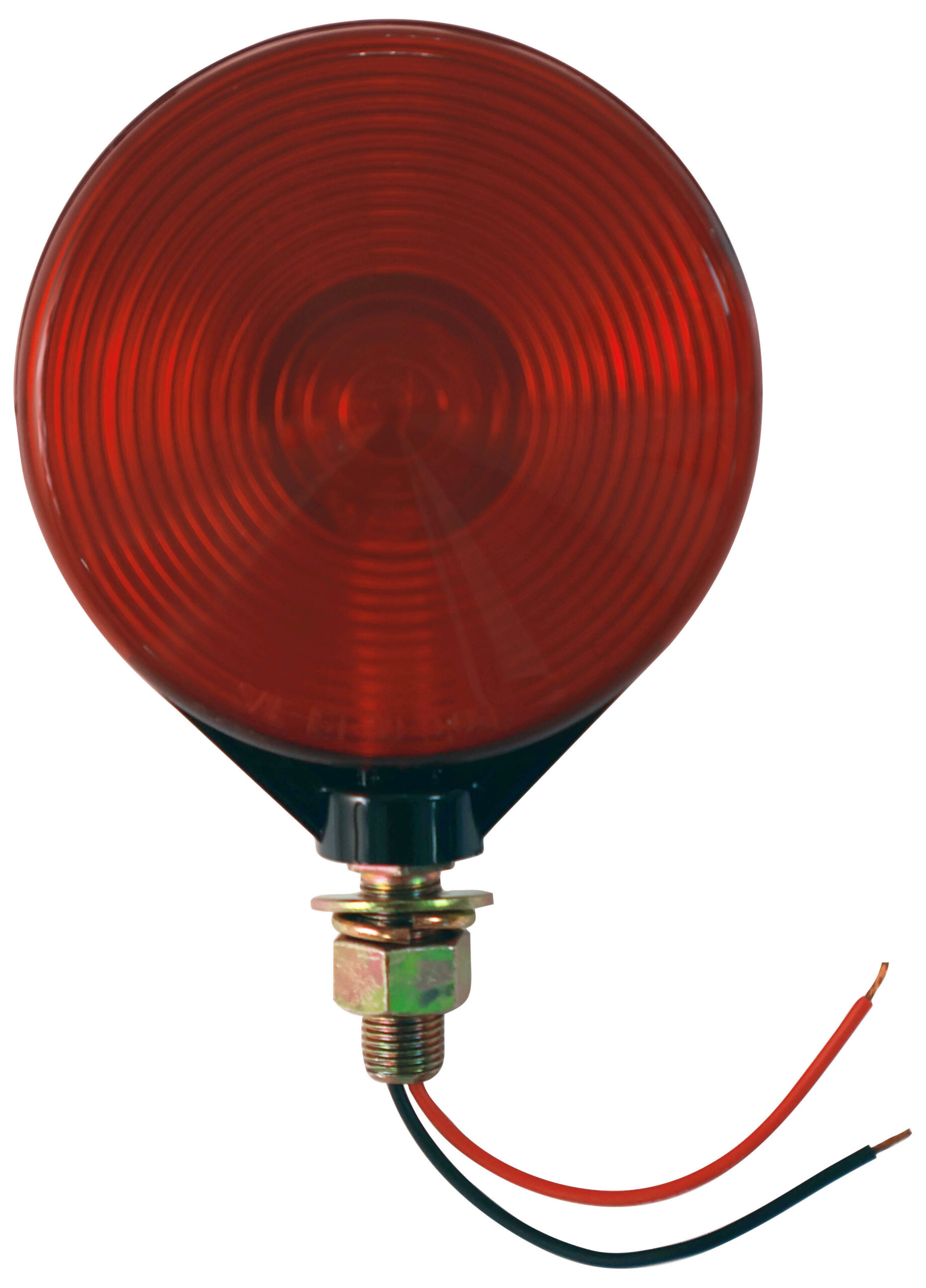 Single-Face Pedestal Stop / Turn / Tail Light; red, dual function; Viz Pack
