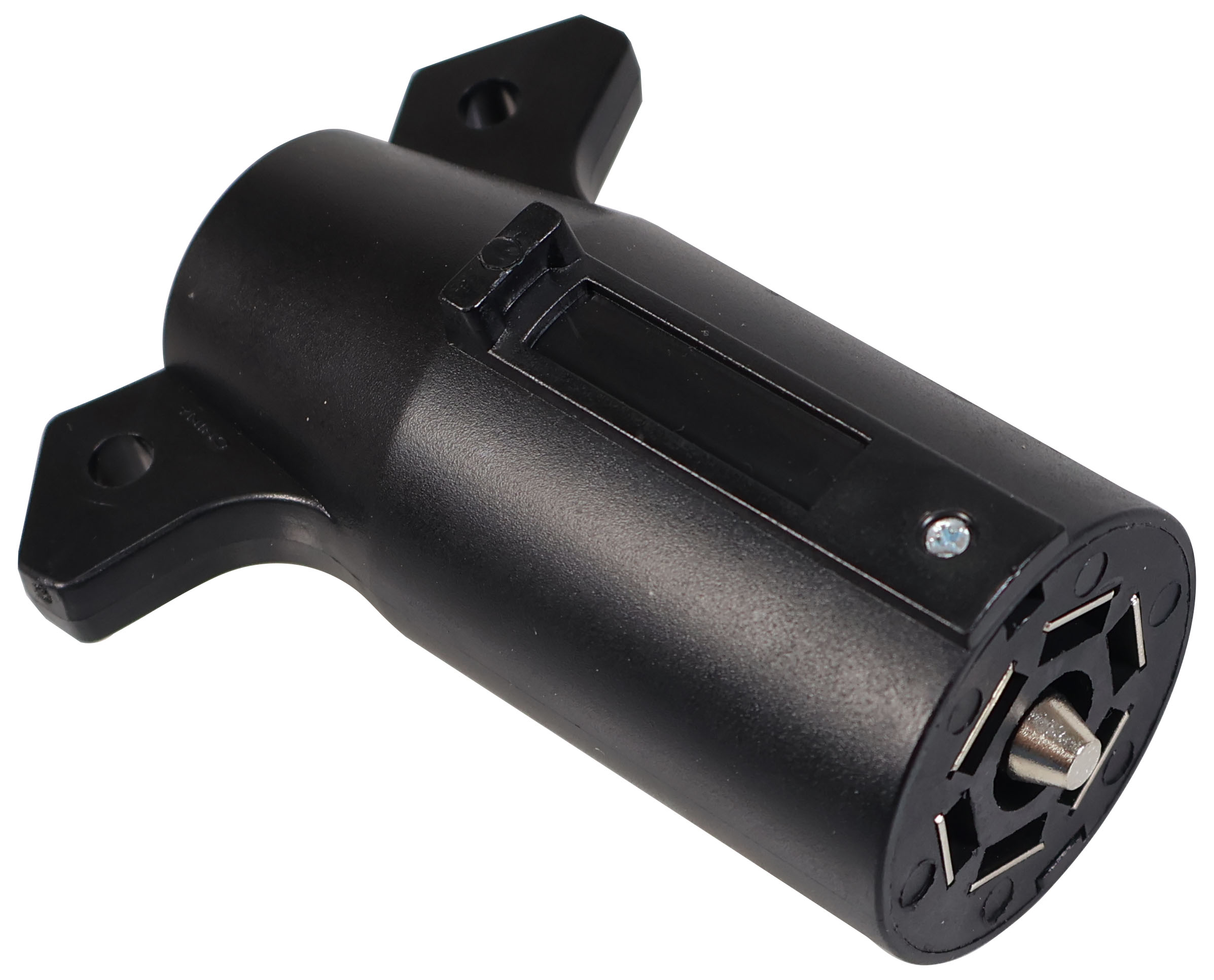 7-Way Trailer Connector; 3.5 inch length; Viz Pack