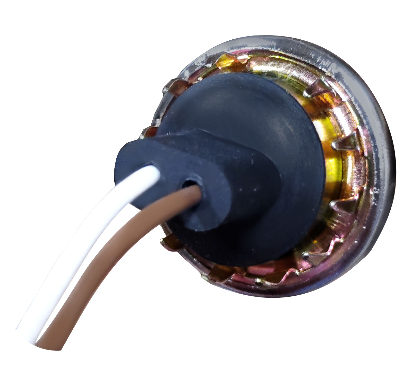 Chrome License & Utility Light; stripped leads; Viz Pack - Image 3